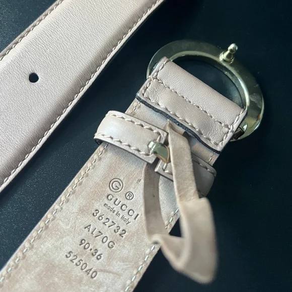 Gucci G Buckle Belt - Picture 3 of 7